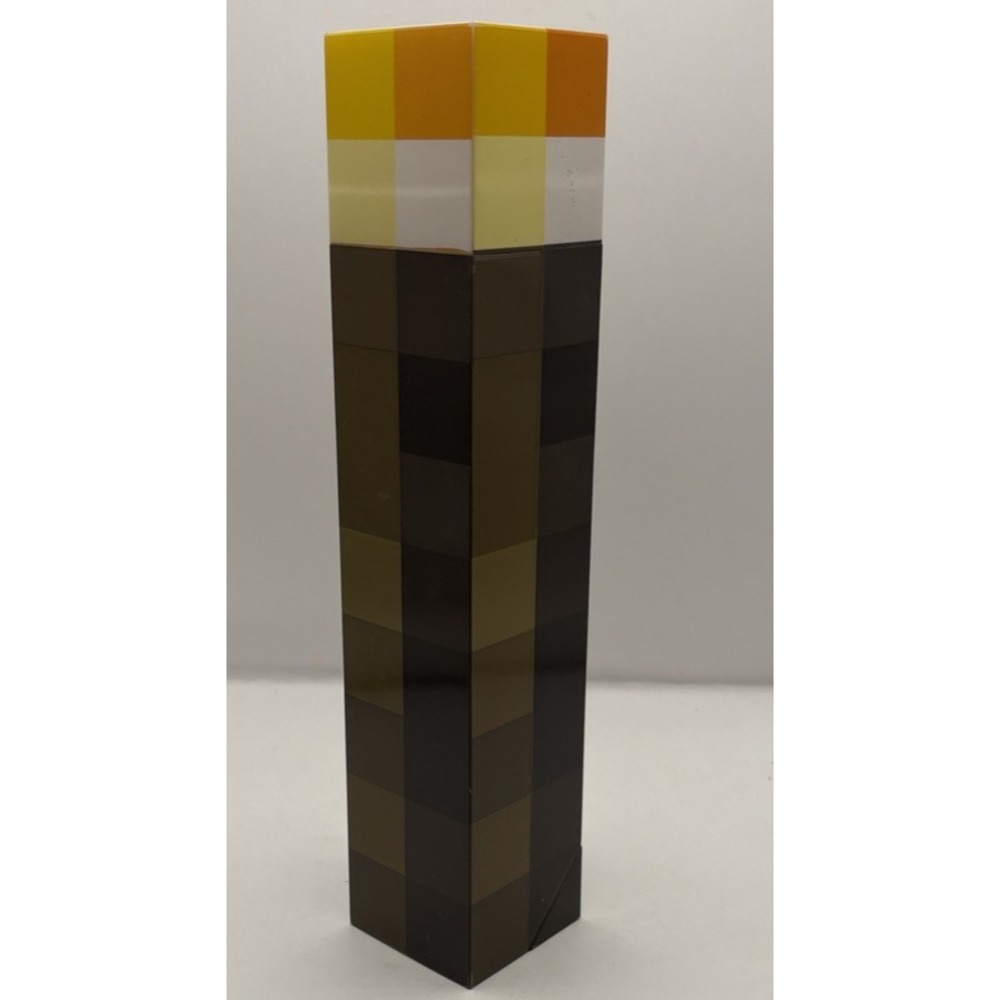 Minecraft Light-Up Wall Torch 11" Night Light 2012 ThinkGeek Tested‎ Works
